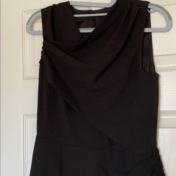 J Crew 365 Lucky Crepe Black Dress - Size 2 - Picture 3 of 5